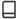 A closed book image symbol